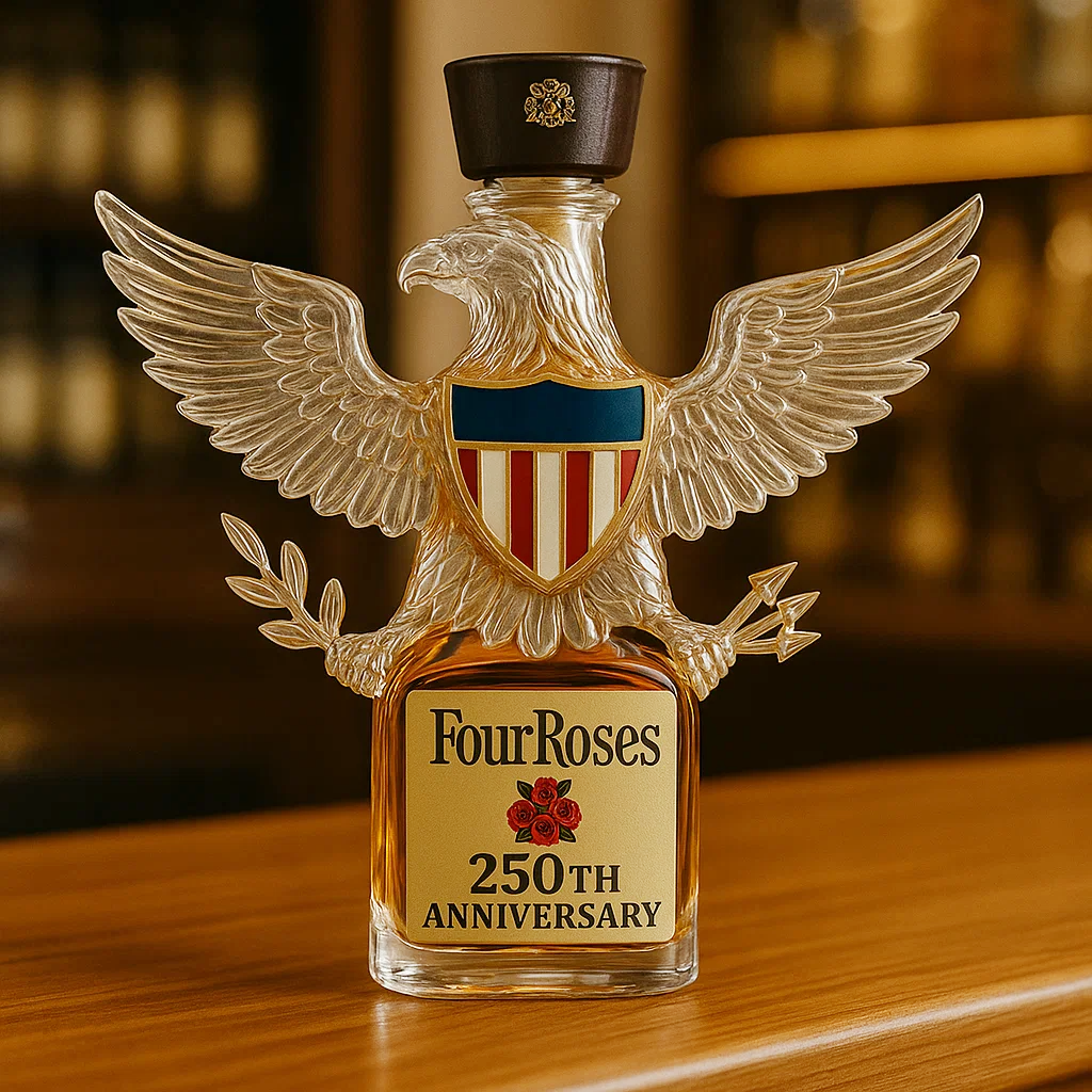 U.S.  ARMY 250th Anniversary Commemorative Whiskey Bottle
