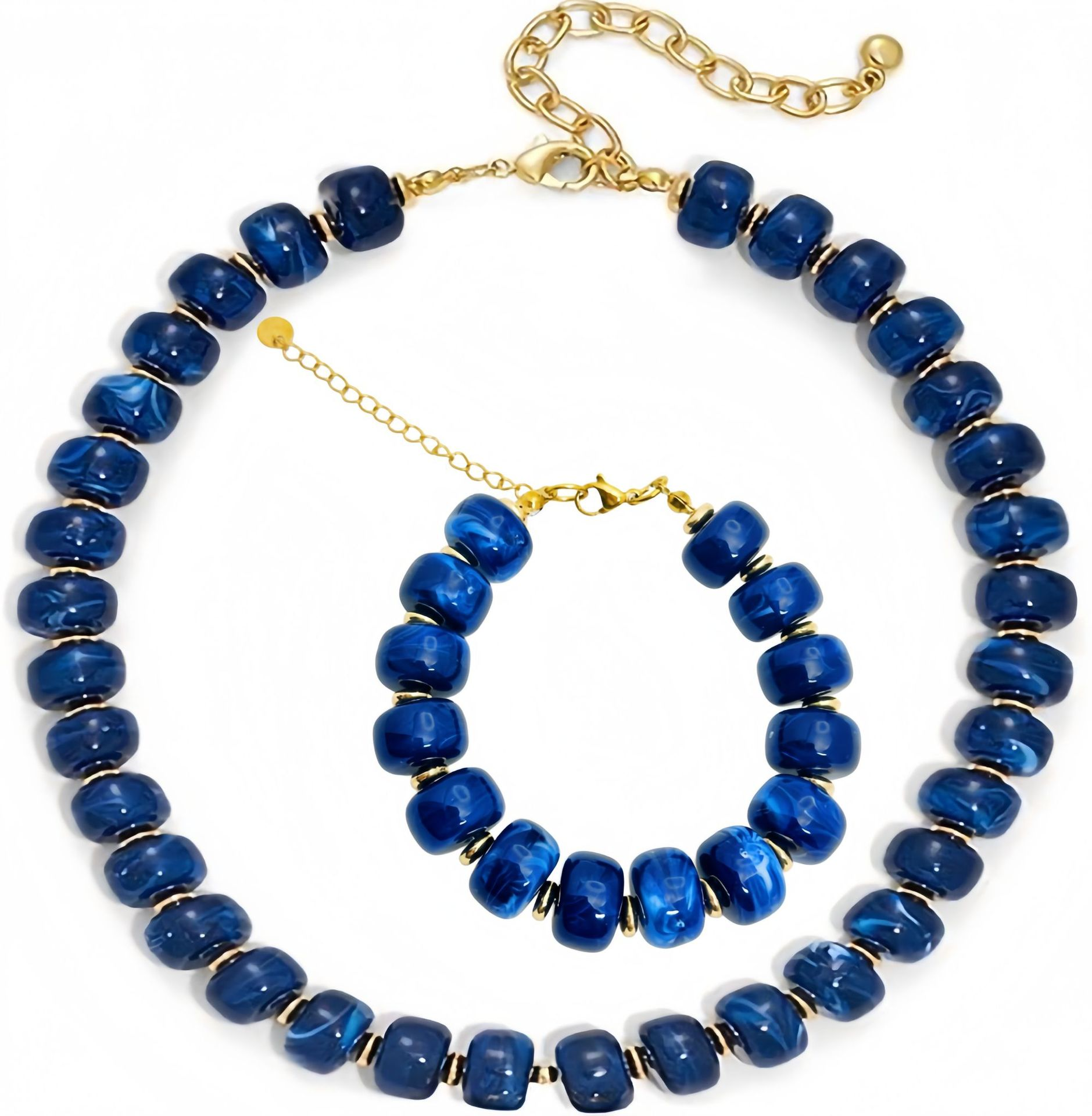 🔥Hot Sale 69% OFF✨Bright Color Dopamine Chunky Beaded Choker, Women Summer Beach Jewelry