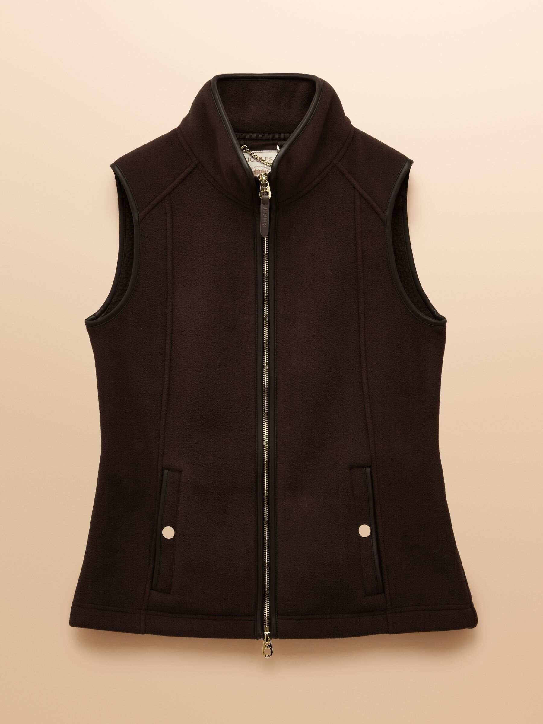 Heritage Black Fleece Gilet