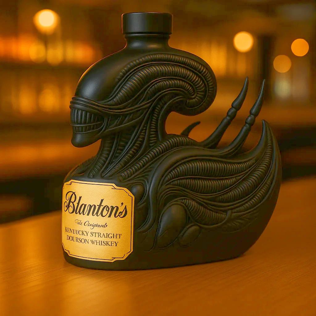 Xenomorph Duck Whisky Bottle