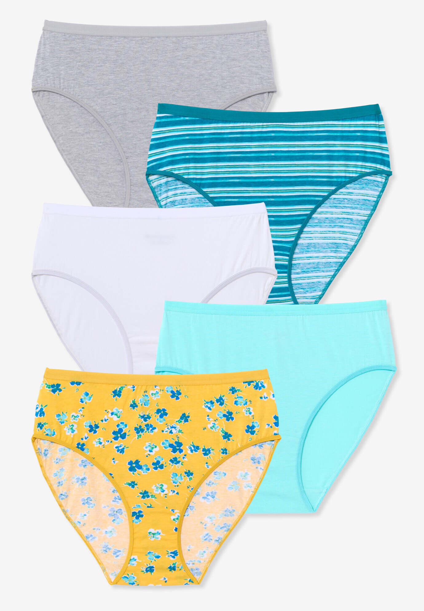 Hi-Cut Cotton Brief 5-Pack