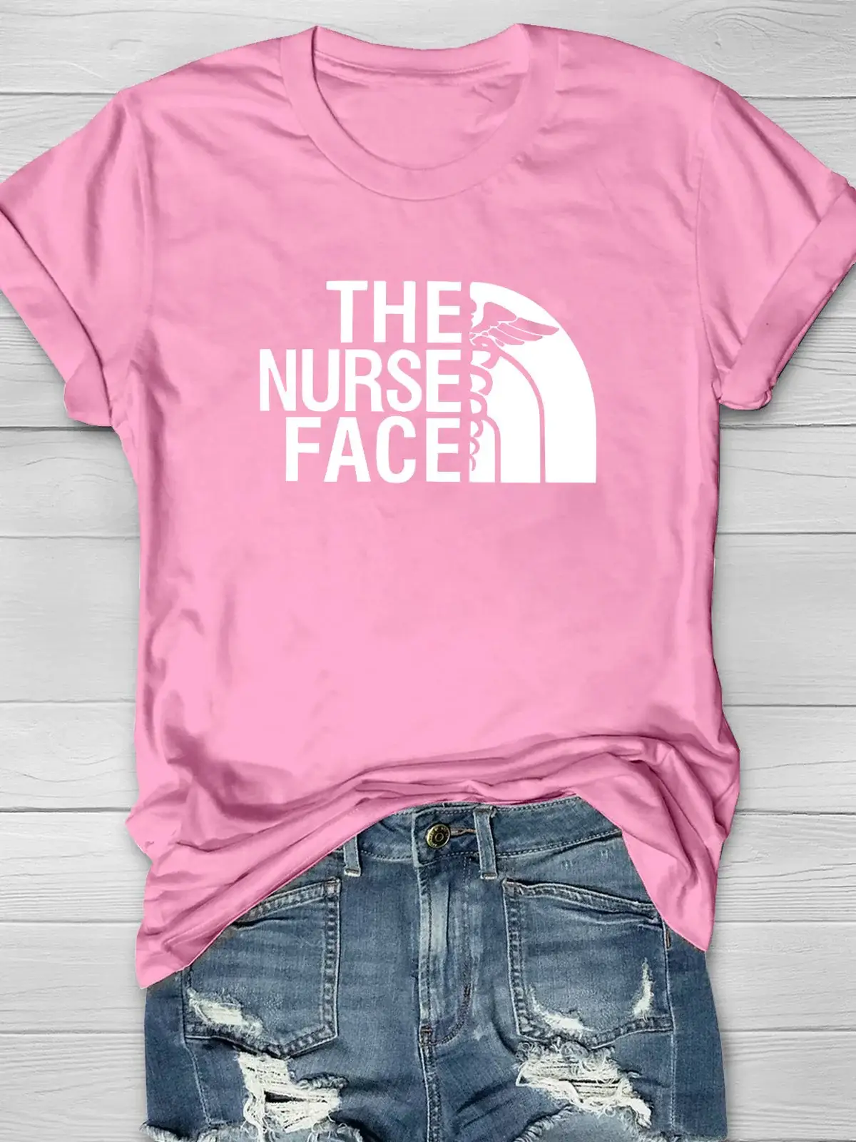 The Nurse Face Printing T-shirt