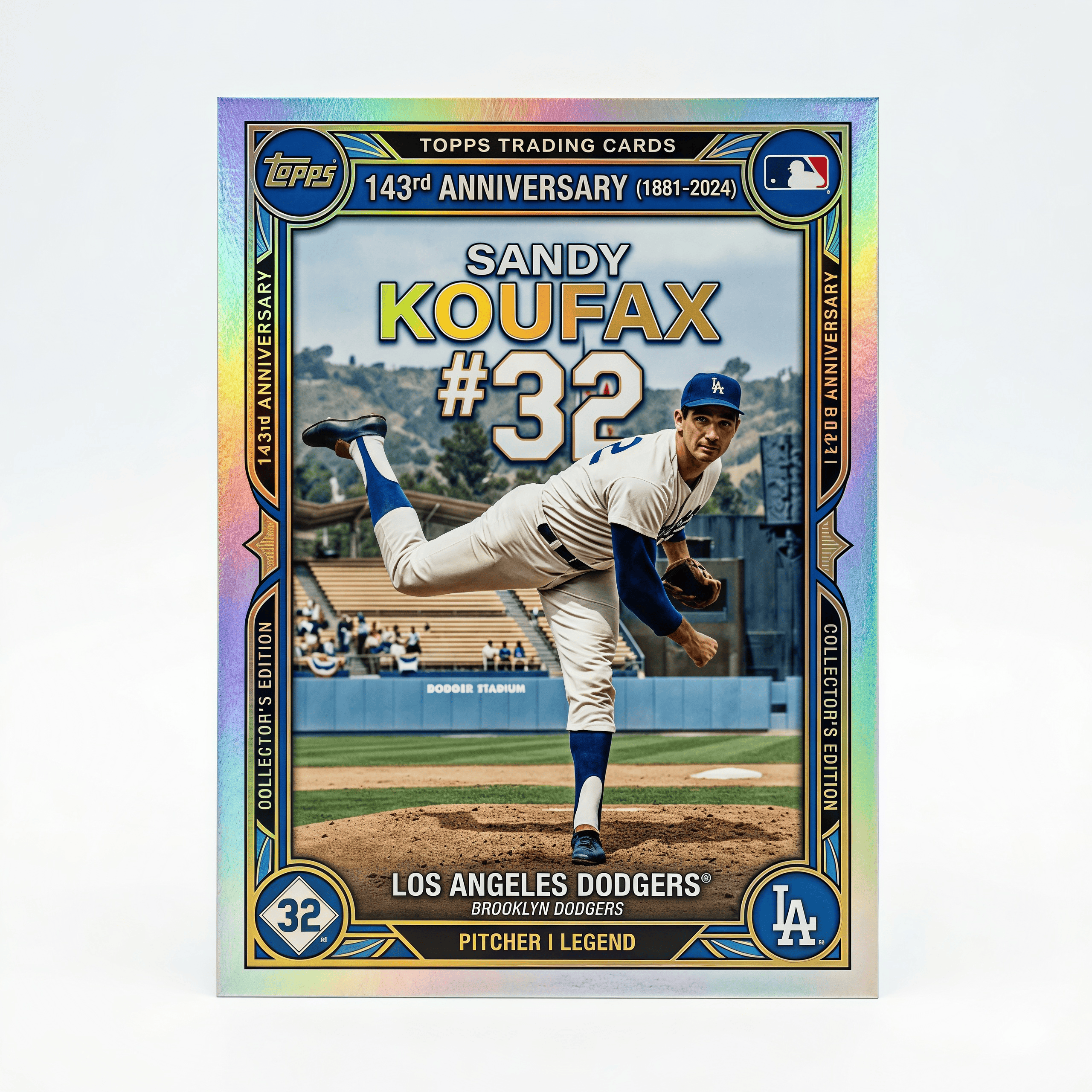 2026 Los Angeles Dodgers 143rd Anniversary Edition Hobby Box