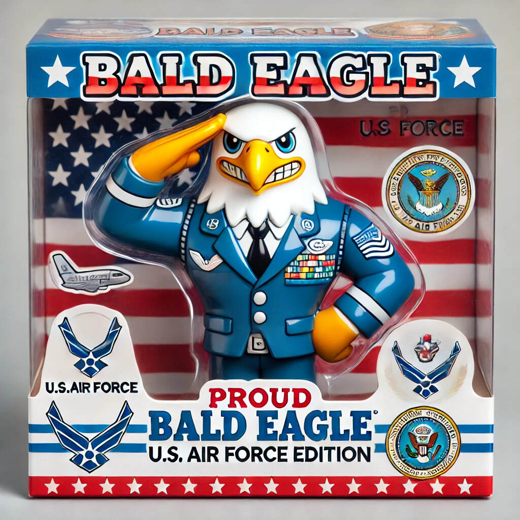 Veteran Tribute Proud Bald Eagle