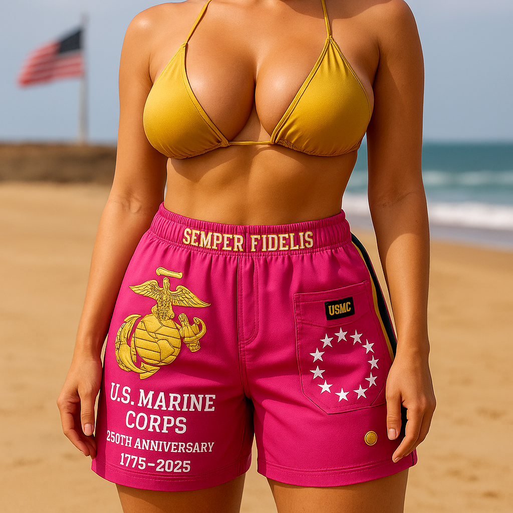 USMC 250th Anniversary Commemorative Shorts – Limited Holiday Drop