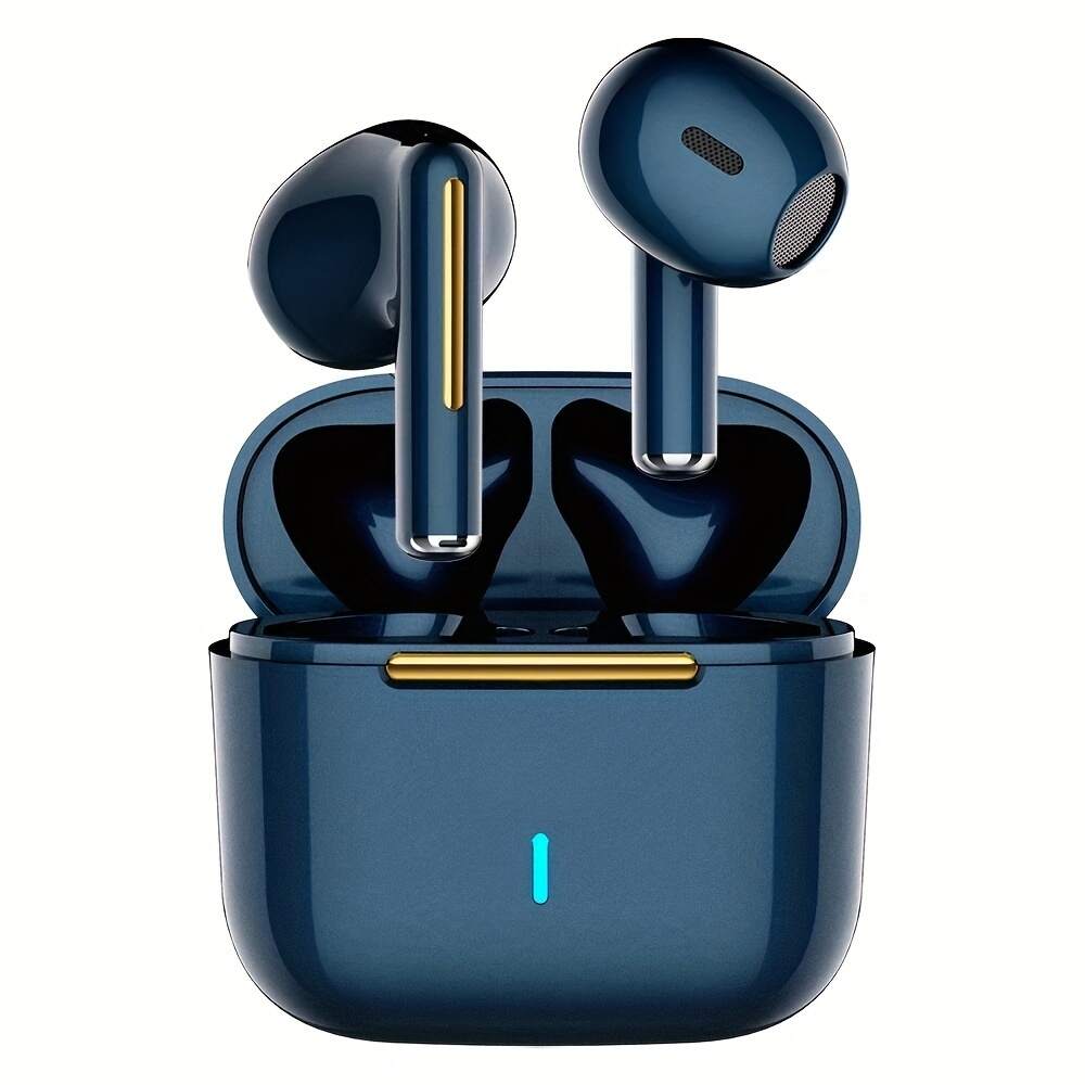 True Wireless Stereo Headset, Ear Buds | for iPhone/Samsung/Android/iOS, ENC Noise Reduction, Gift for Birthday/Easter/Boyfriends/Girlfriends/Christmas/Halloween