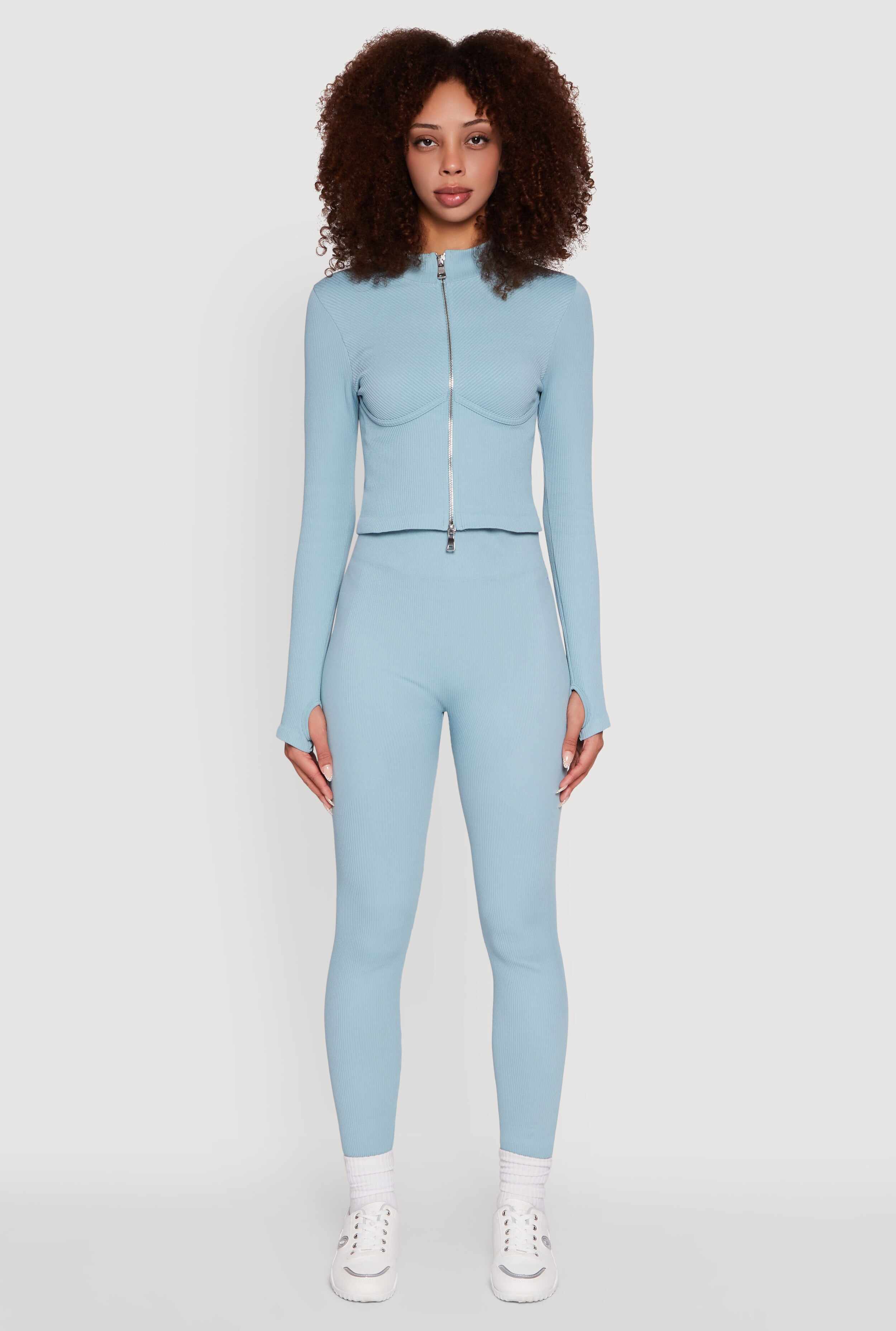 Seamless Ruched Back High Waisted Leggings