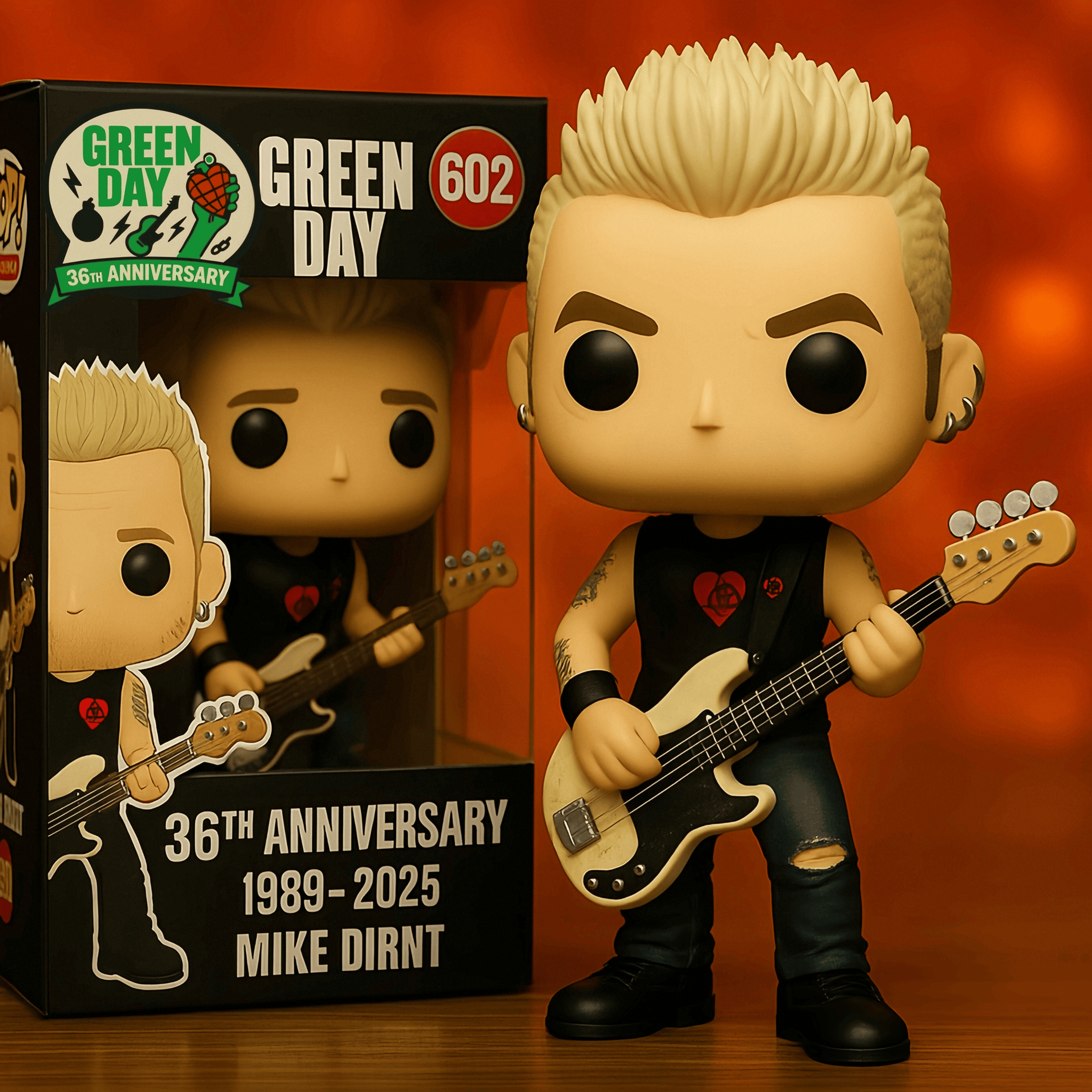 Green Day 36th Anniversary POP Figure!