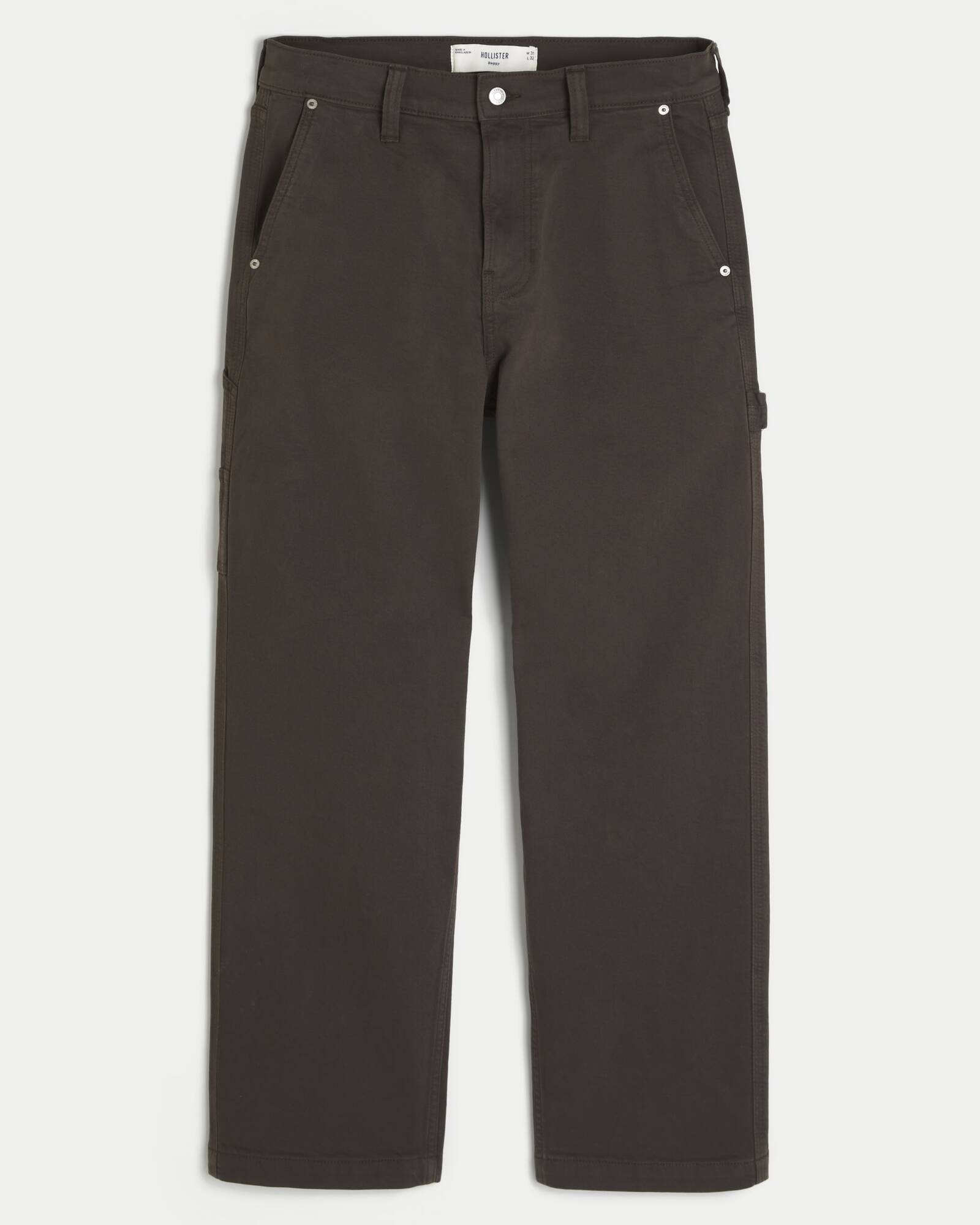 Railroad Stripe Baggy Painter Jeans