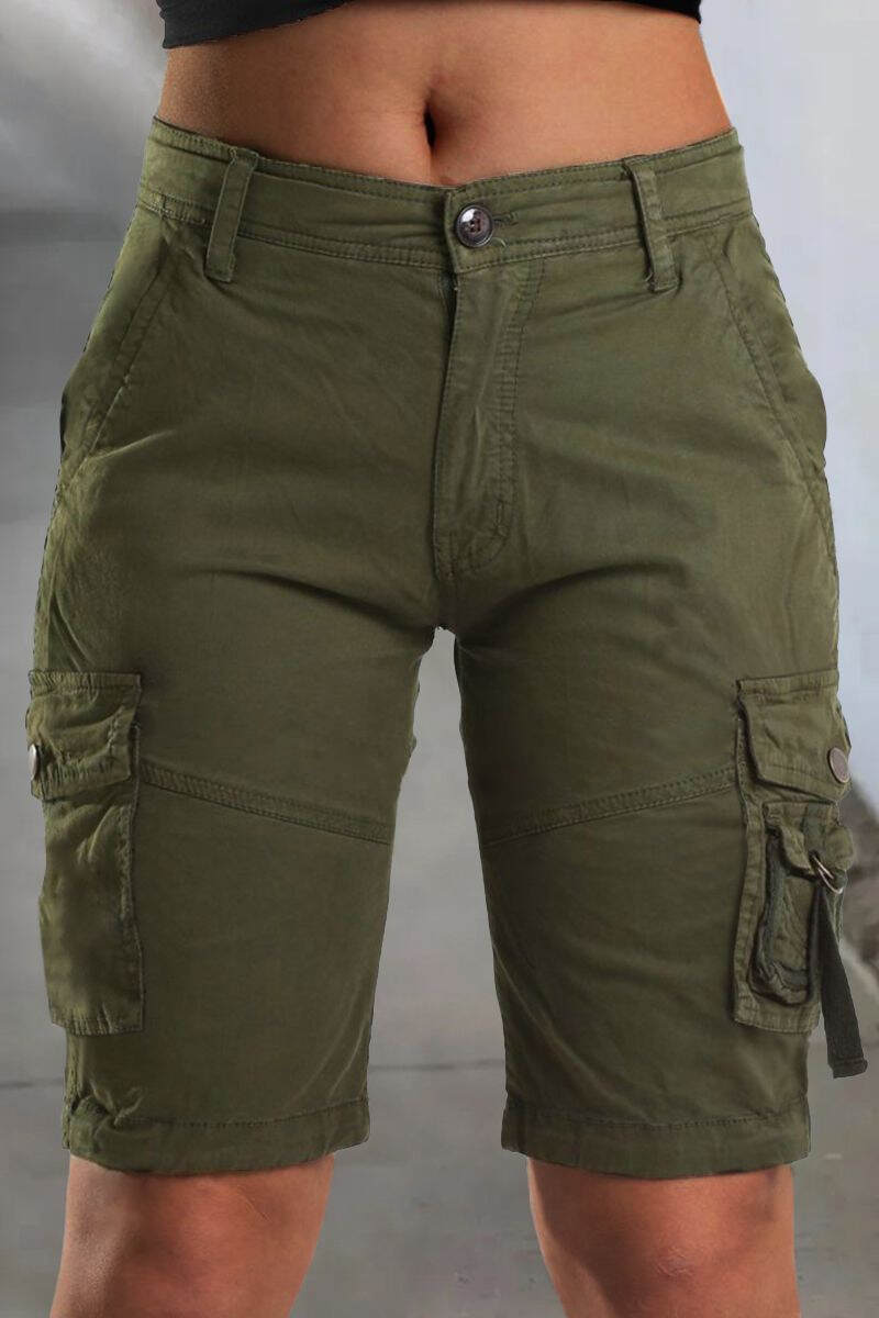 New Hot 2025🔥Stretch cargo shorts with flap pockets design