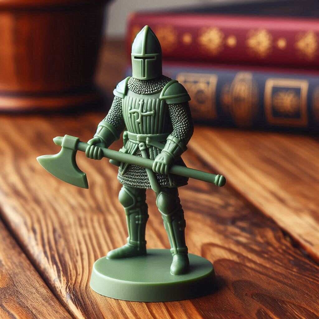 Medieval Green Army Men