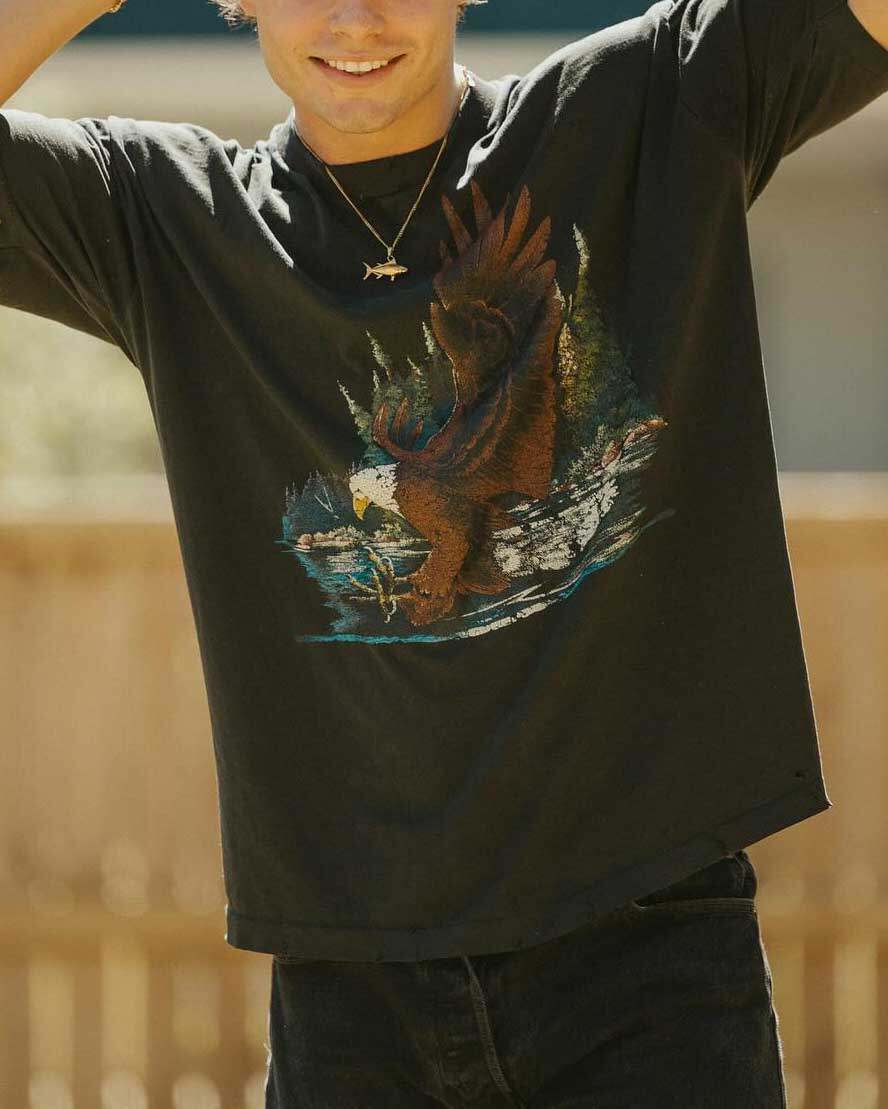 Men's Casual Western Print Short Sleeve