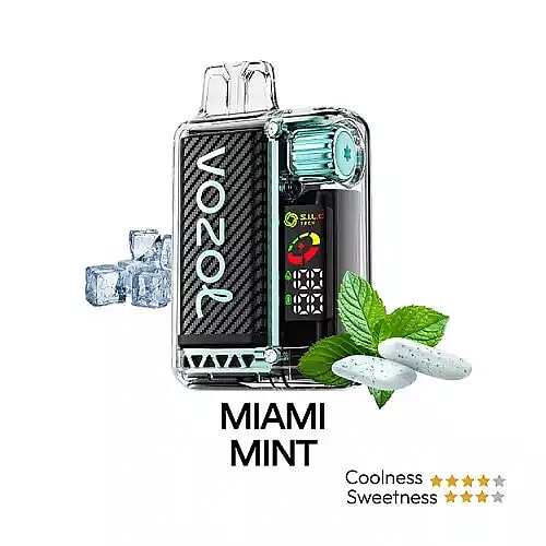 Vozol Vista 20K Puffs Disposable Vape | Dual Mesh with LED Digital Screen