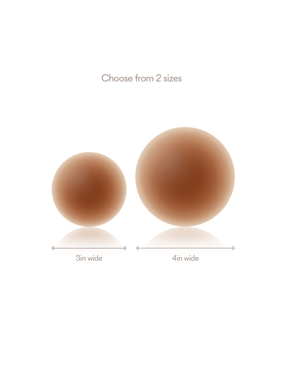 No-Show Adhesive Reusable Nipple Covers
