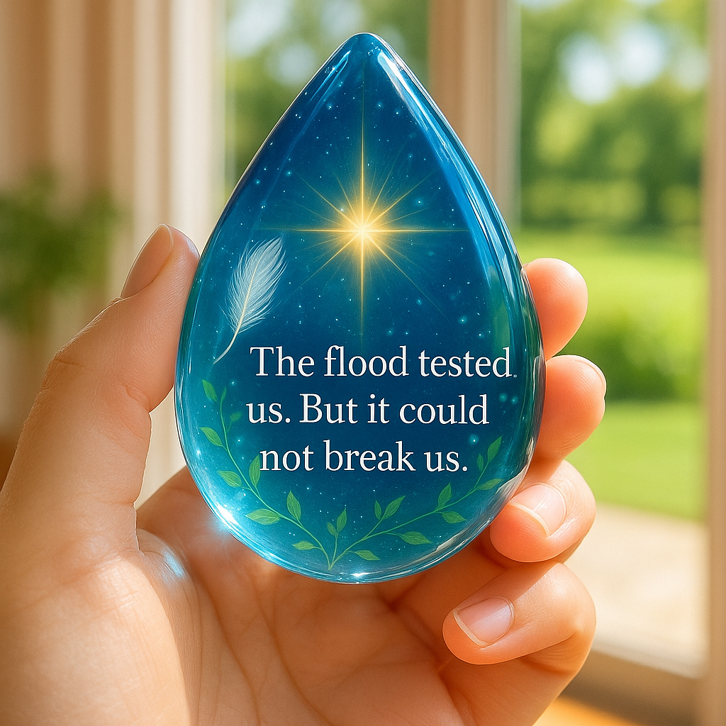 💧 HopeDrop - Flood Resistant Crystals of Strength and Love