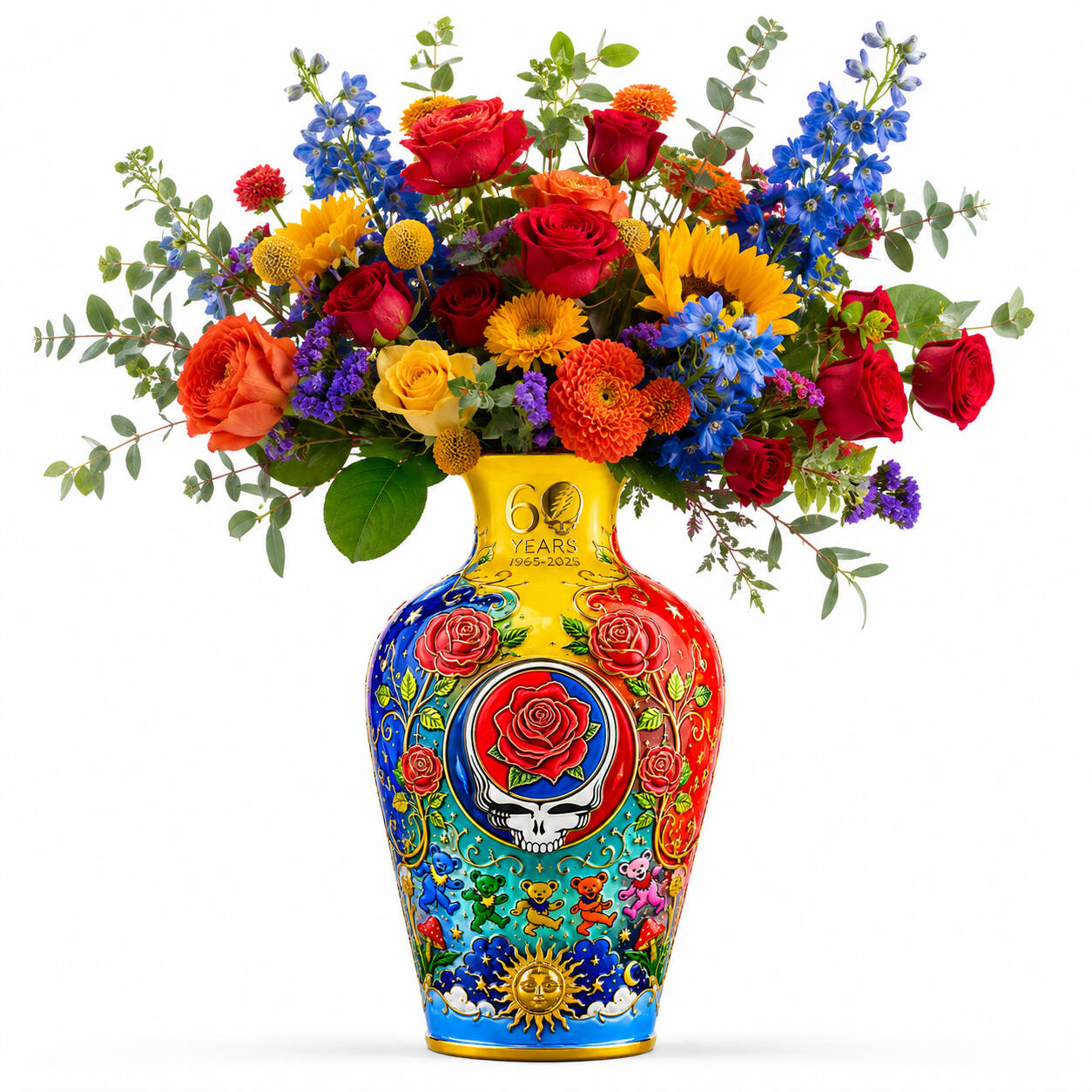 60th Anniversary Garden Collector Decor Vase