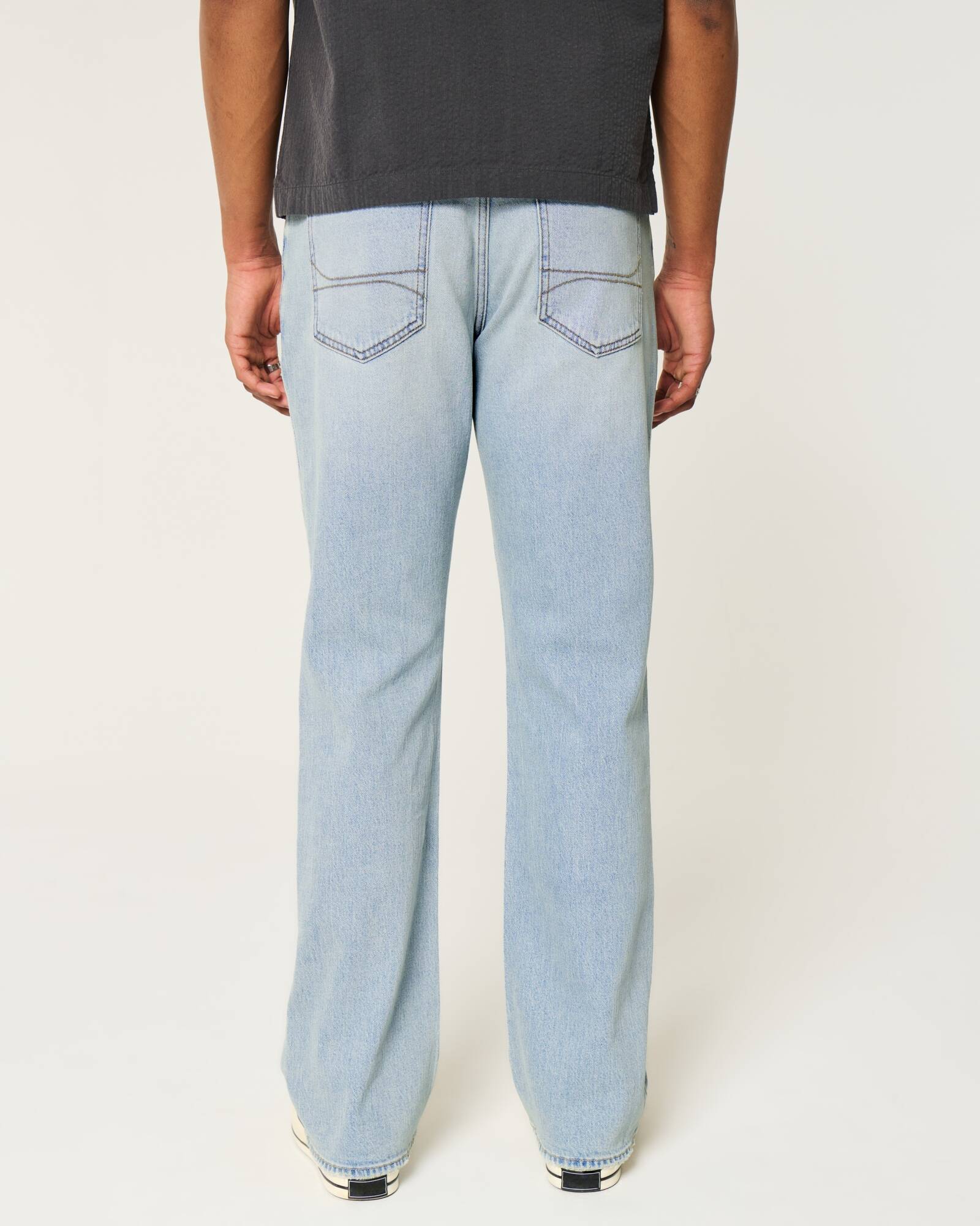 Light Wash Bootcut Jeans