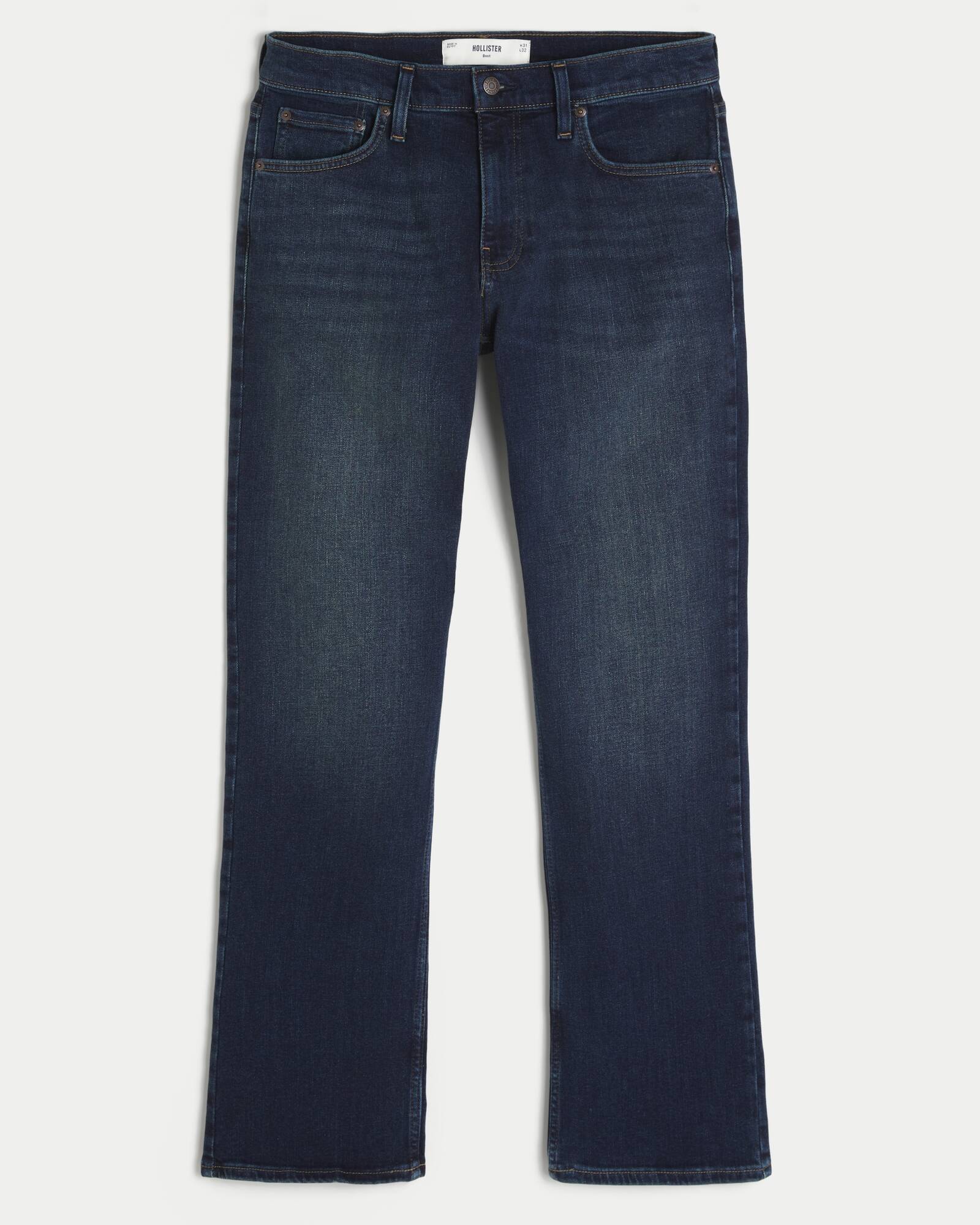 Light Wash Bootcut Jeans