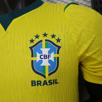2026 Player version Brazil national team Home Football Jersey