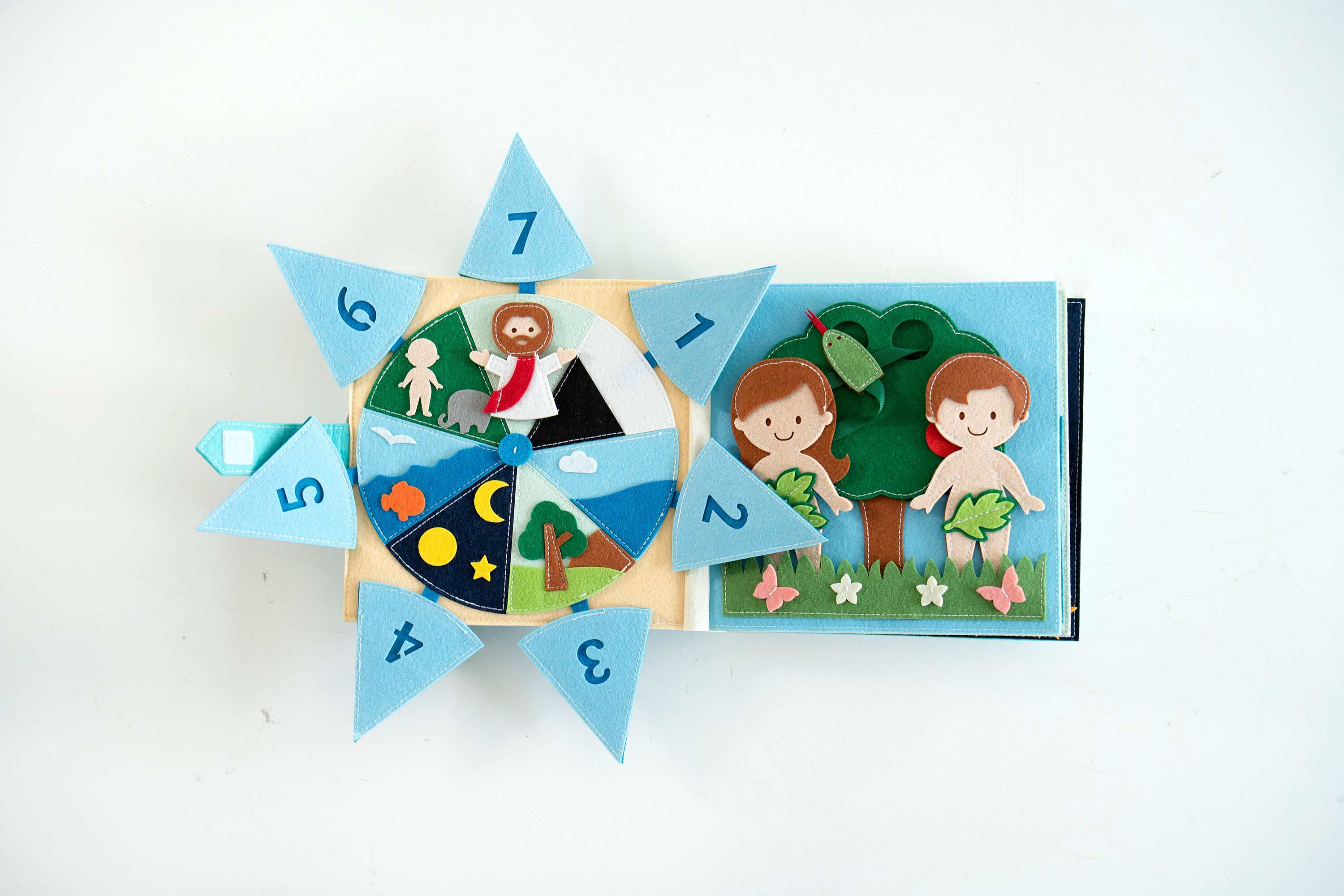 Bible Busy Book-Boy or Girl Baptism Gift