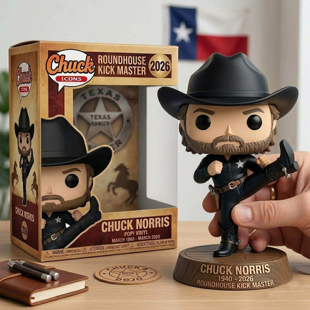 Chuck Norris Memorial Commemorative POP!