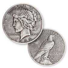 The Complete Collection of 1921~1935 Peace Silver Dollar 24 Coin Set