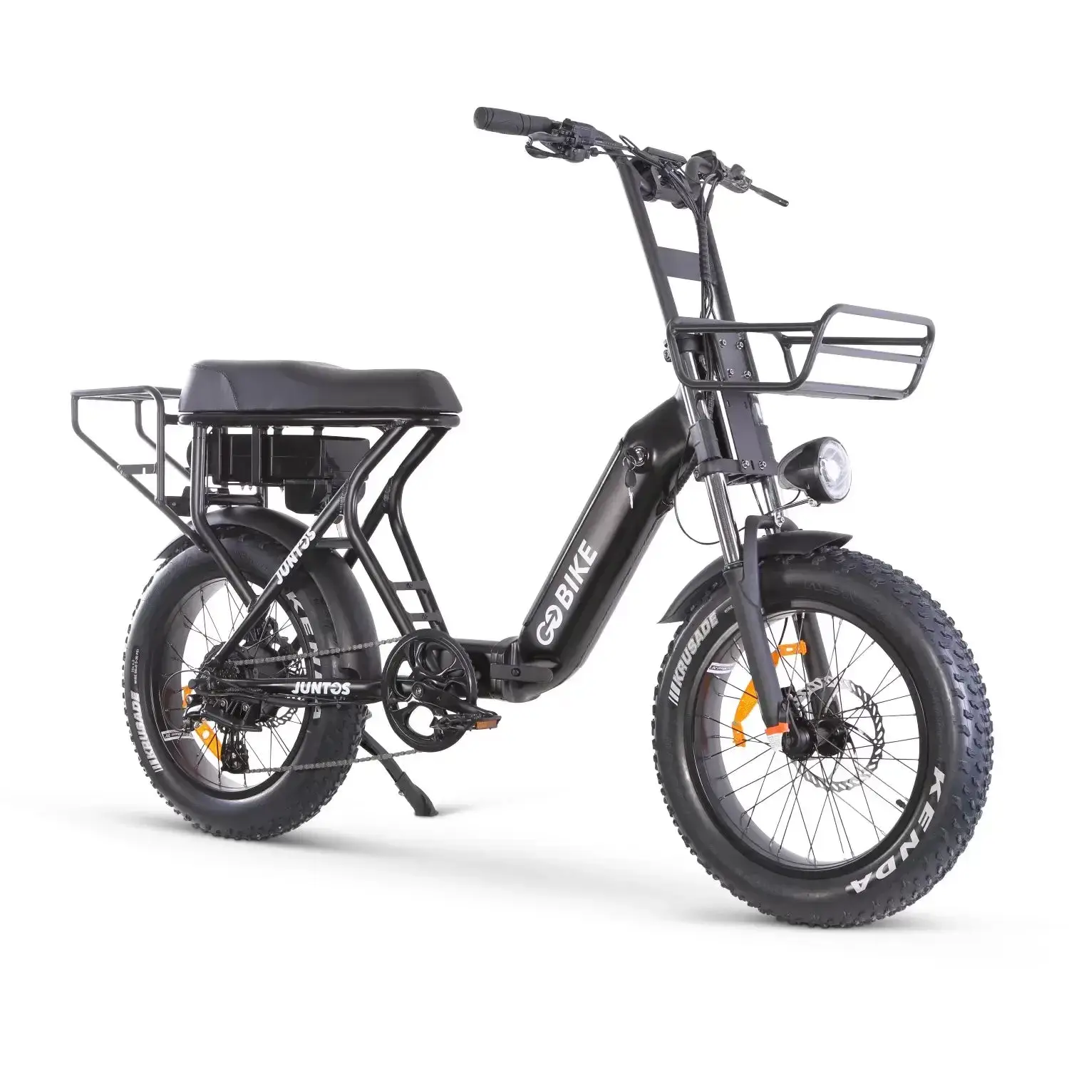 JUNTOS Foldable Step - Through Foldable Lightweight 750W Electric Bike