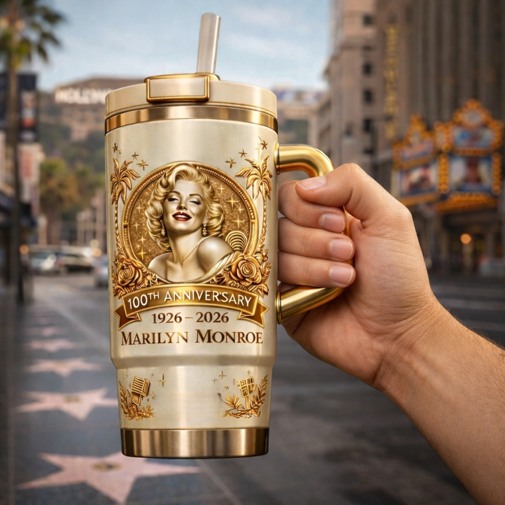 Marilyn Monroe 100th Anniversary Commemorative Tumbler