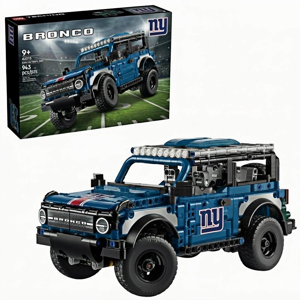 American Pro Football  × Bronco 60th Anniversary Collector Brick Set