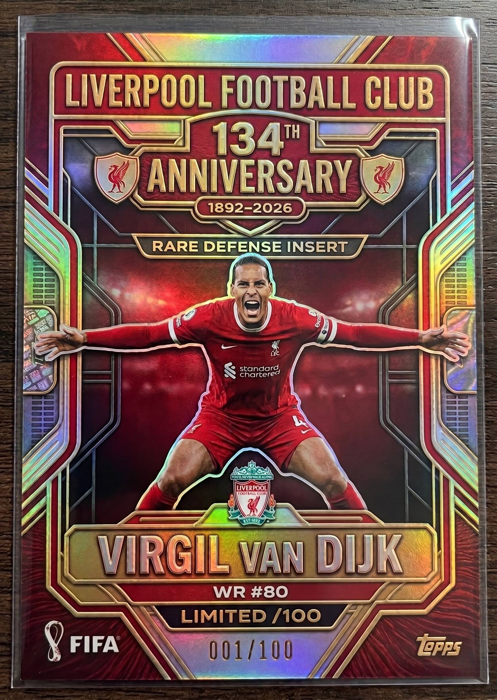 🏆Liverpool FC TCG 134th Anniversary Limited Edition Trading Cards!⚽