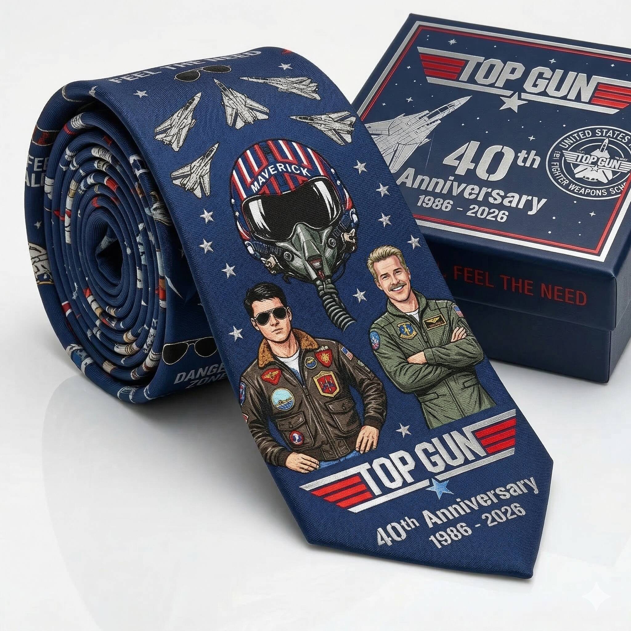 Top Gun 40th Anniversary Tie