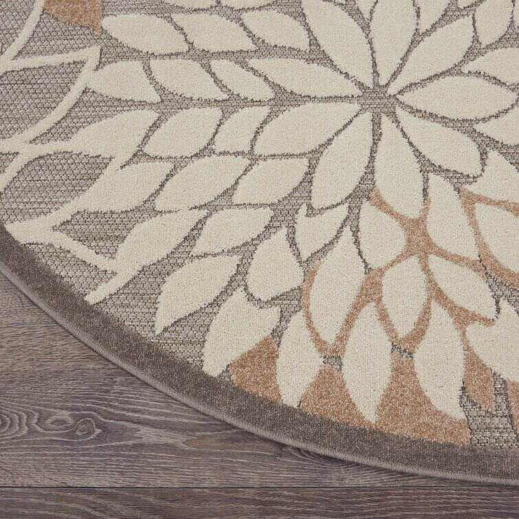 Miraloma Green/Red/Orange Indoor/Outdoor Rug