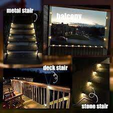 Solar Deck Lights, Automatically ON/OFF💡