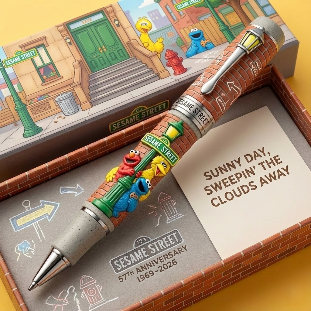 Sesame Street 57th Anniversary Commemorative Pen