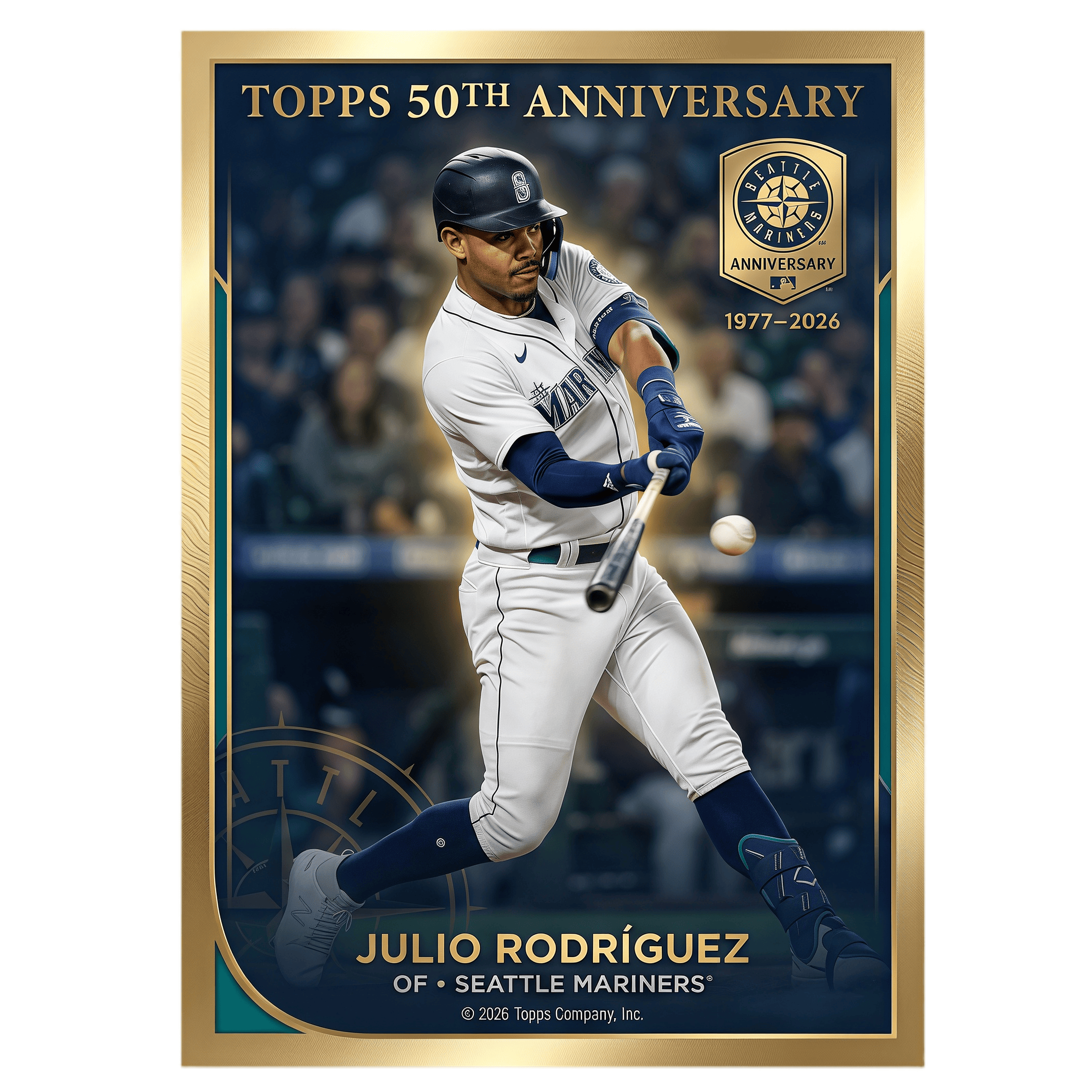 2026 Seattle Mariners 50th Anniversary Hobby Box