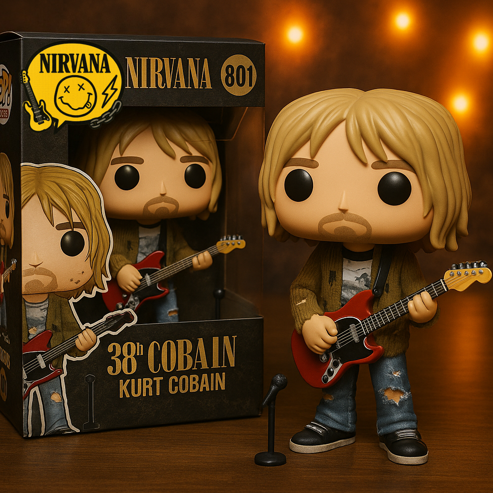 Nirvana 38th Anniversary POP Figure!