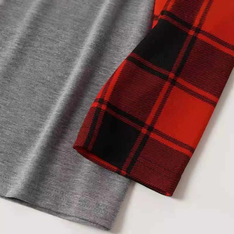 2024 Chipmunks Plaid Christmas Pajamas Matching Pajamas For Family Sets