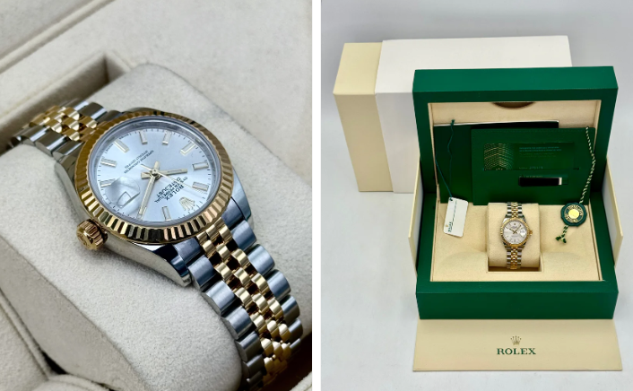 2020 Rolex Lady Datejust 28mm 279173 Two-Tone Jubilee Silver Dial