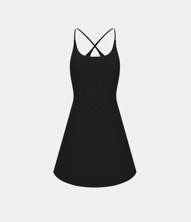 🔥Flash Sale🔥Softlyzero Plush Backless Active Dress-Easy Peezy