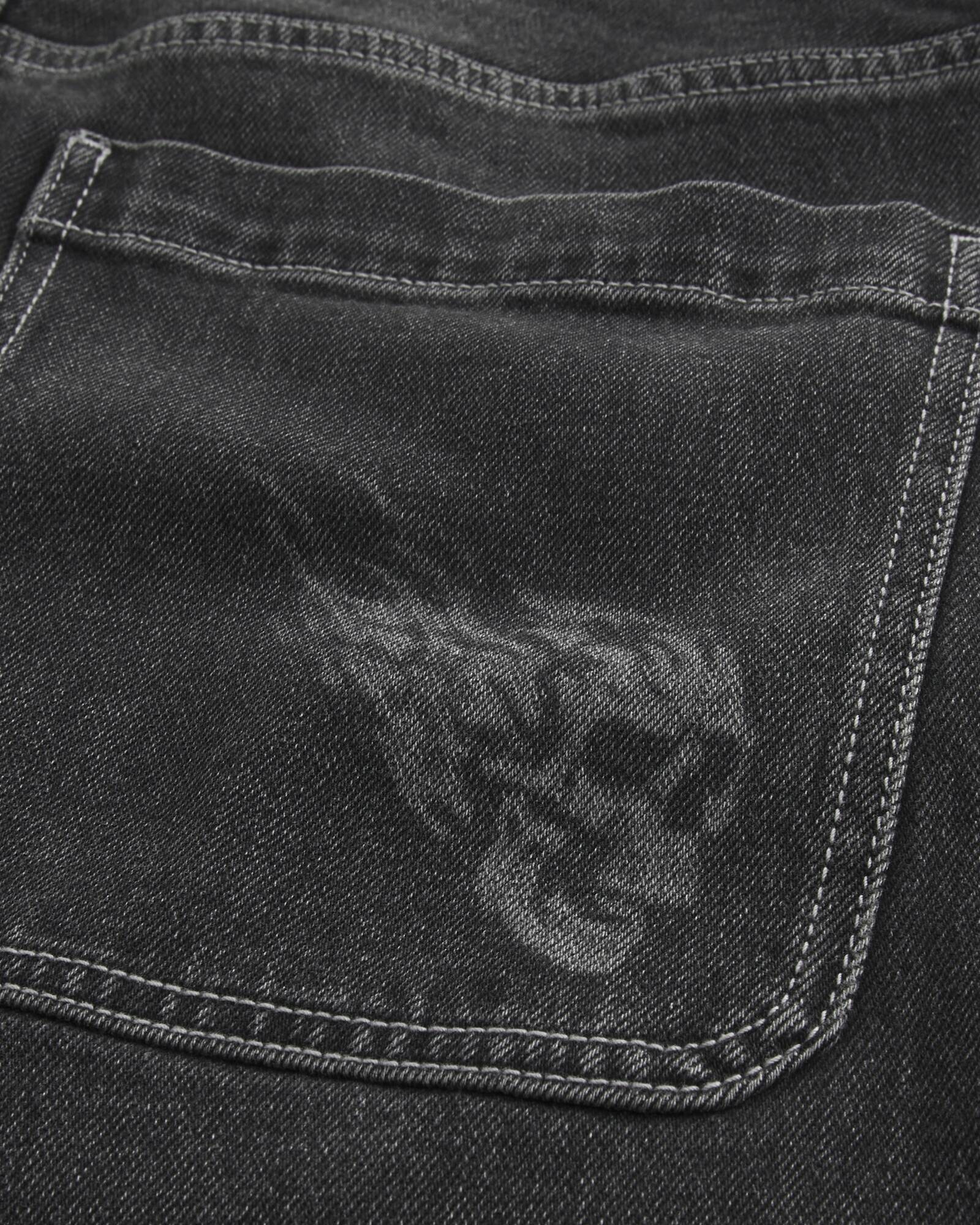 Railroad Stripe Baggy Painter Jeans