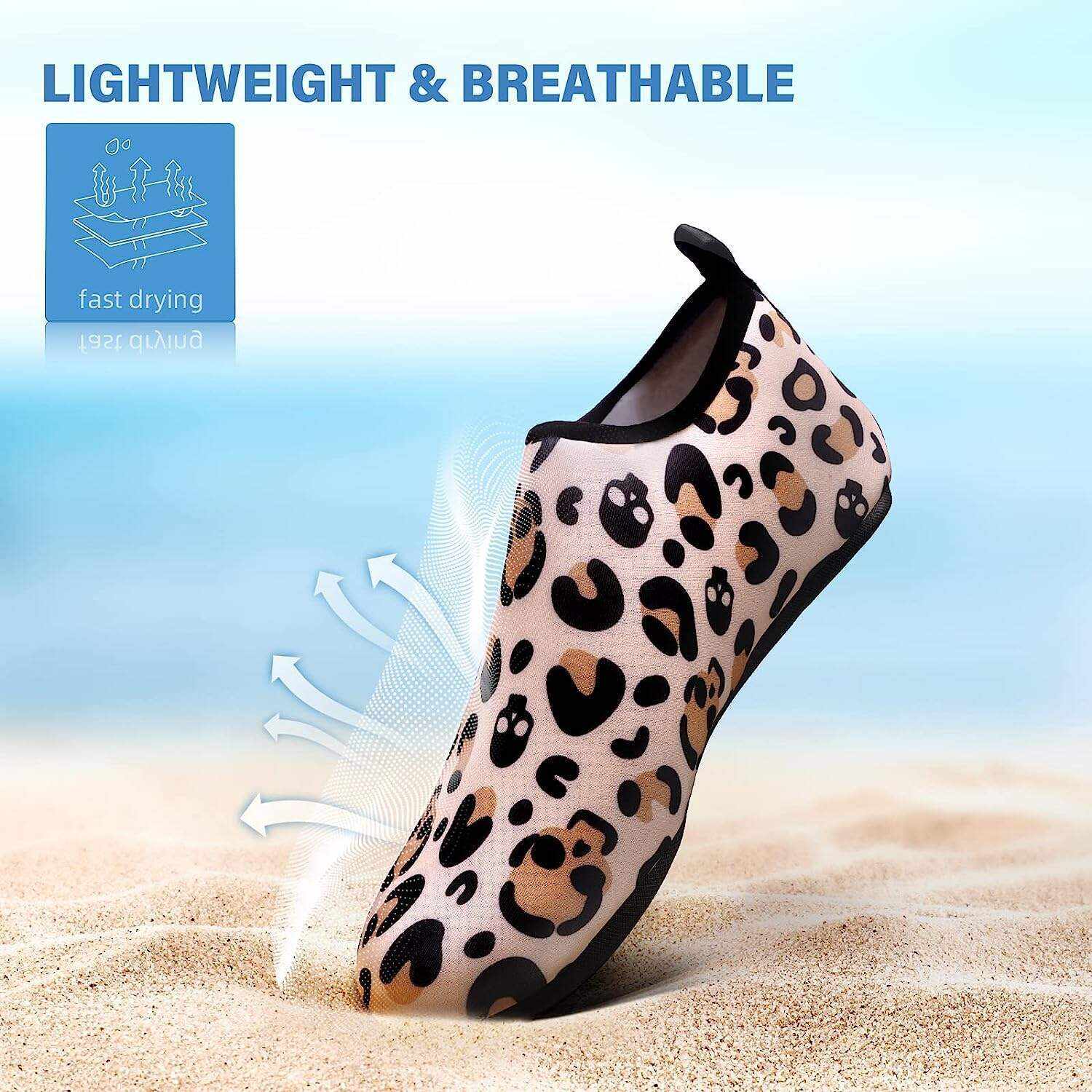 Water Shoes for Women Men Quick-Dry Aqua Socks Swim Beach Barefoot Yoga Exercise Wear Sport Accessories Pool Camping Must Haves Adult Youth Size
