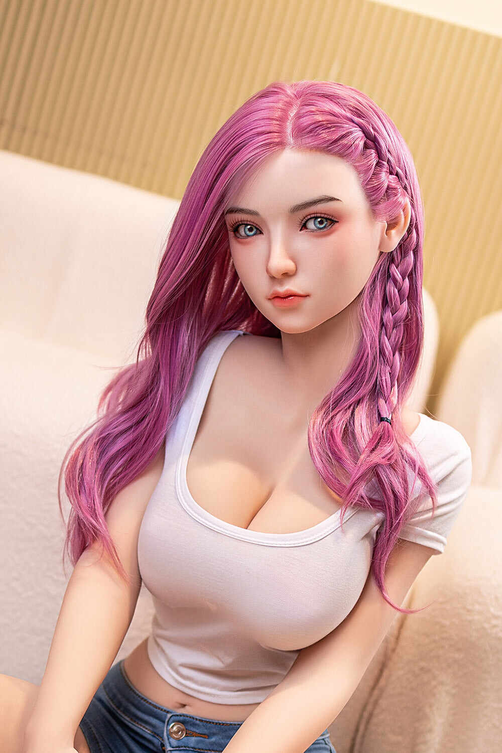 Harriet 5ft25 / 160cm #58 Head TPE Real-life Young Curvy Girl Sex Doll