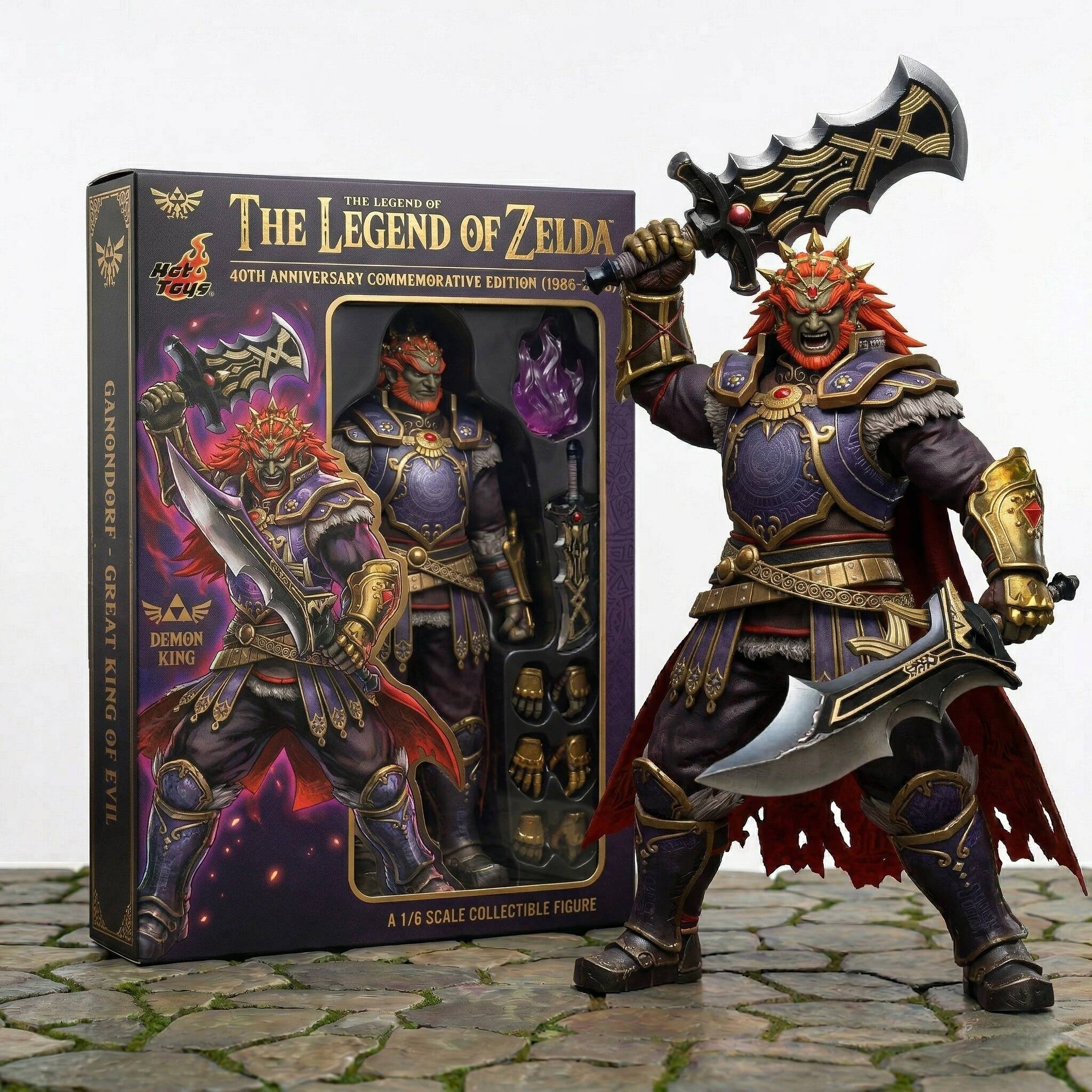⚔️The Legend of Zelda 40th Anniversary Hot Toys Scale Collectible Figure（1986-2026）