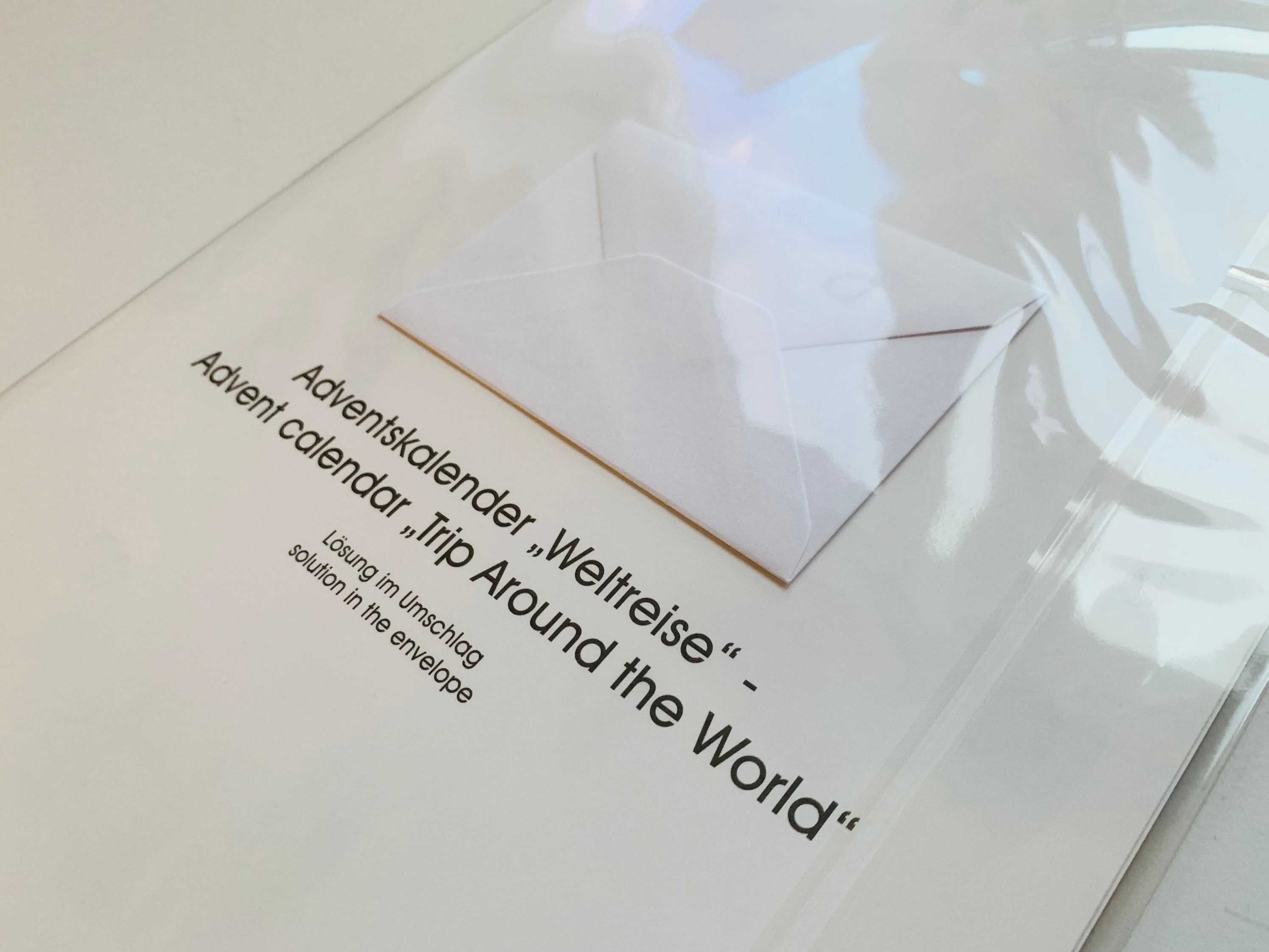 Advent calendar world tour