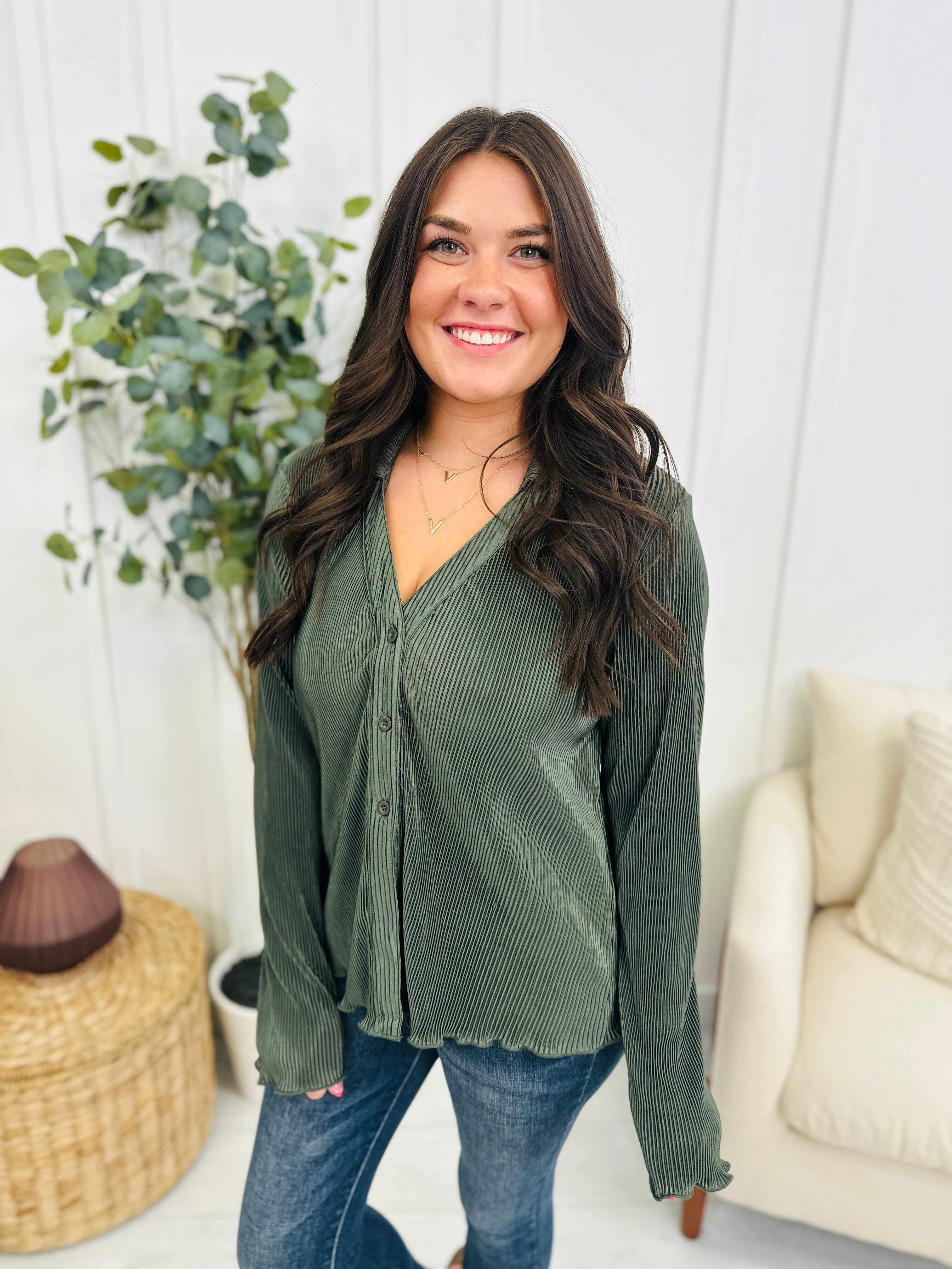 REG/CURVY Set My Heart At Ease Top- Multiple Colors!