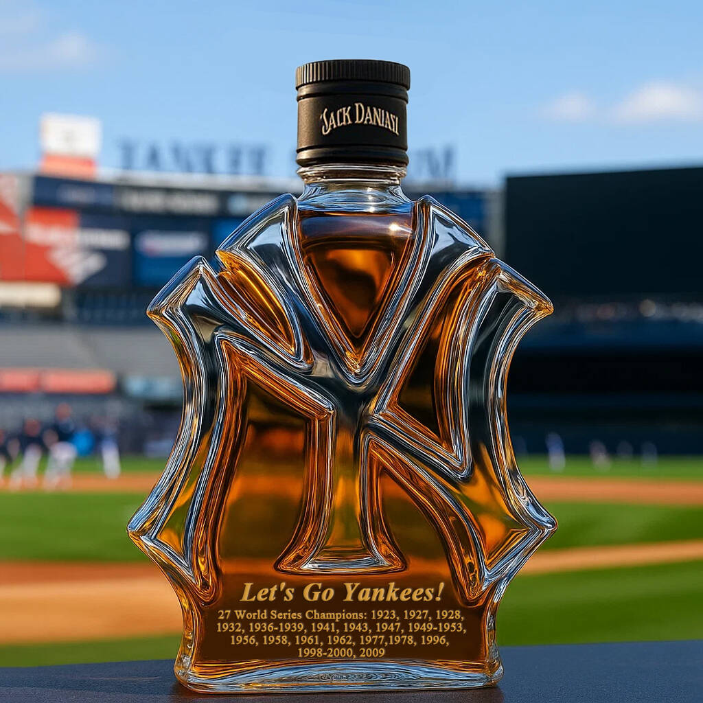 New York Yankees Honor Whisky Bottle