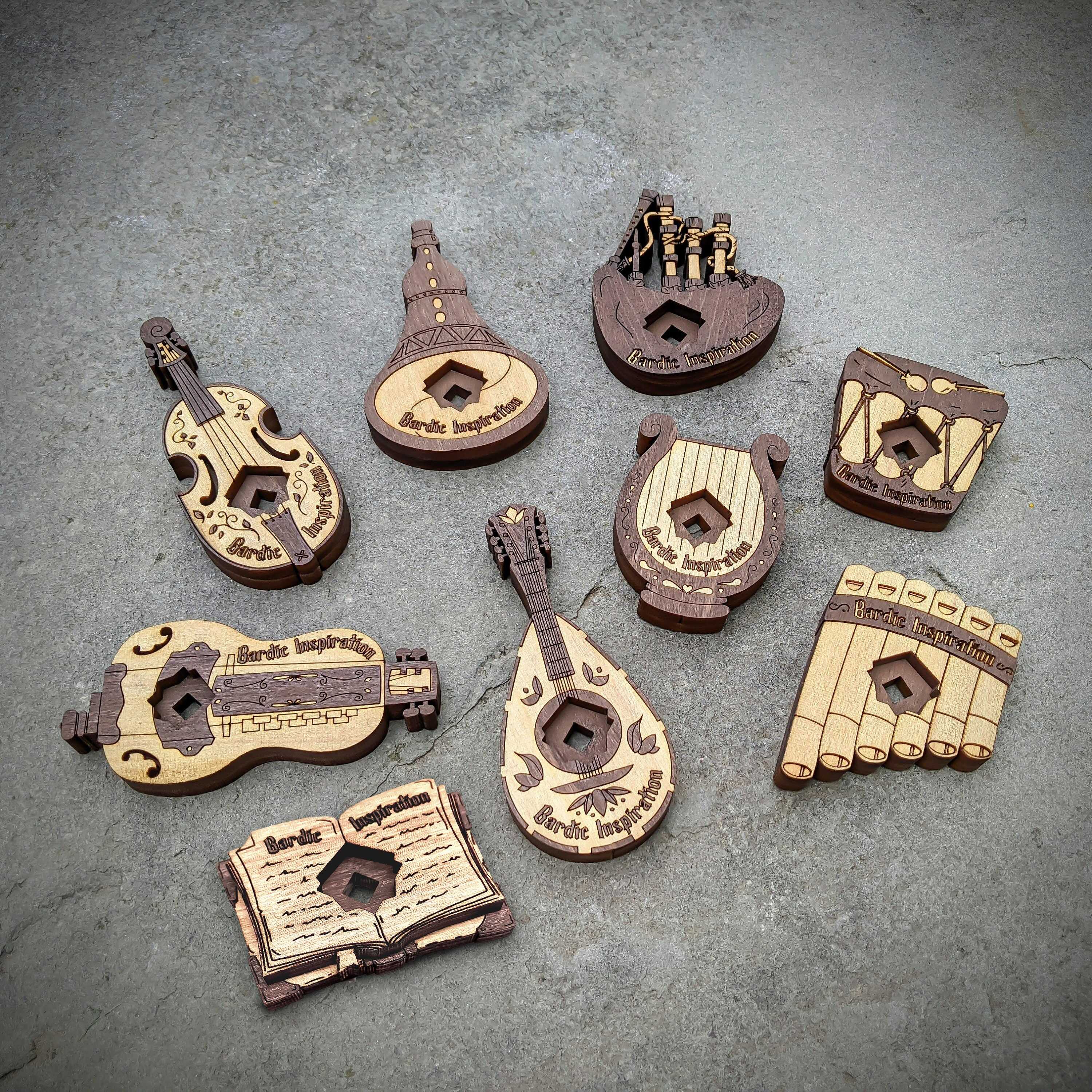 Single Bardic Inspiration Token, Tracker✨️