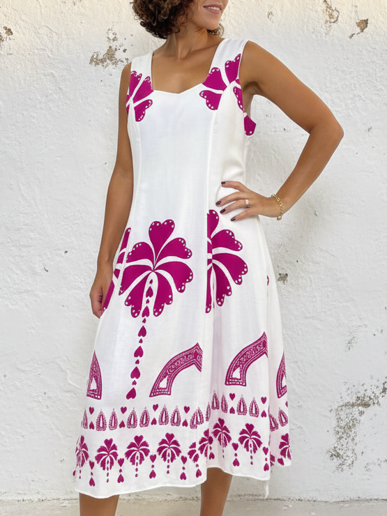 🔥Summer Arrivals🌟Love Blossoms Floral Print Midi Dress