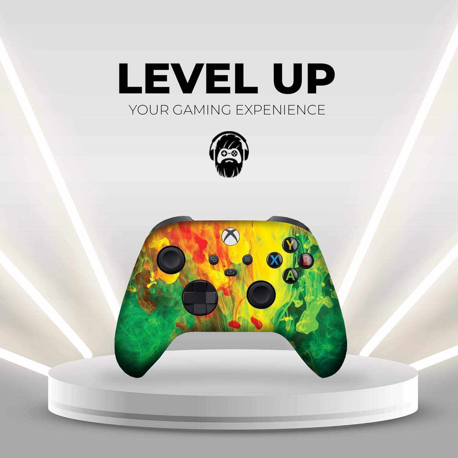 DreamController Original X-box Wireless Controller Special Edition Customized Compatible with X-box One S/X-box Series X/S & Windows 10 Made with Advanced HydroDip Print Technology(Not Just a Skin)