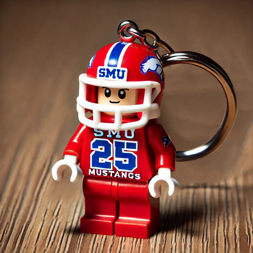 College Football Keychain